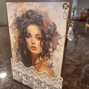 Mini junk journal.  Sold